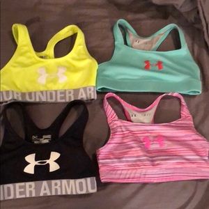 Under Armour sports bra’s